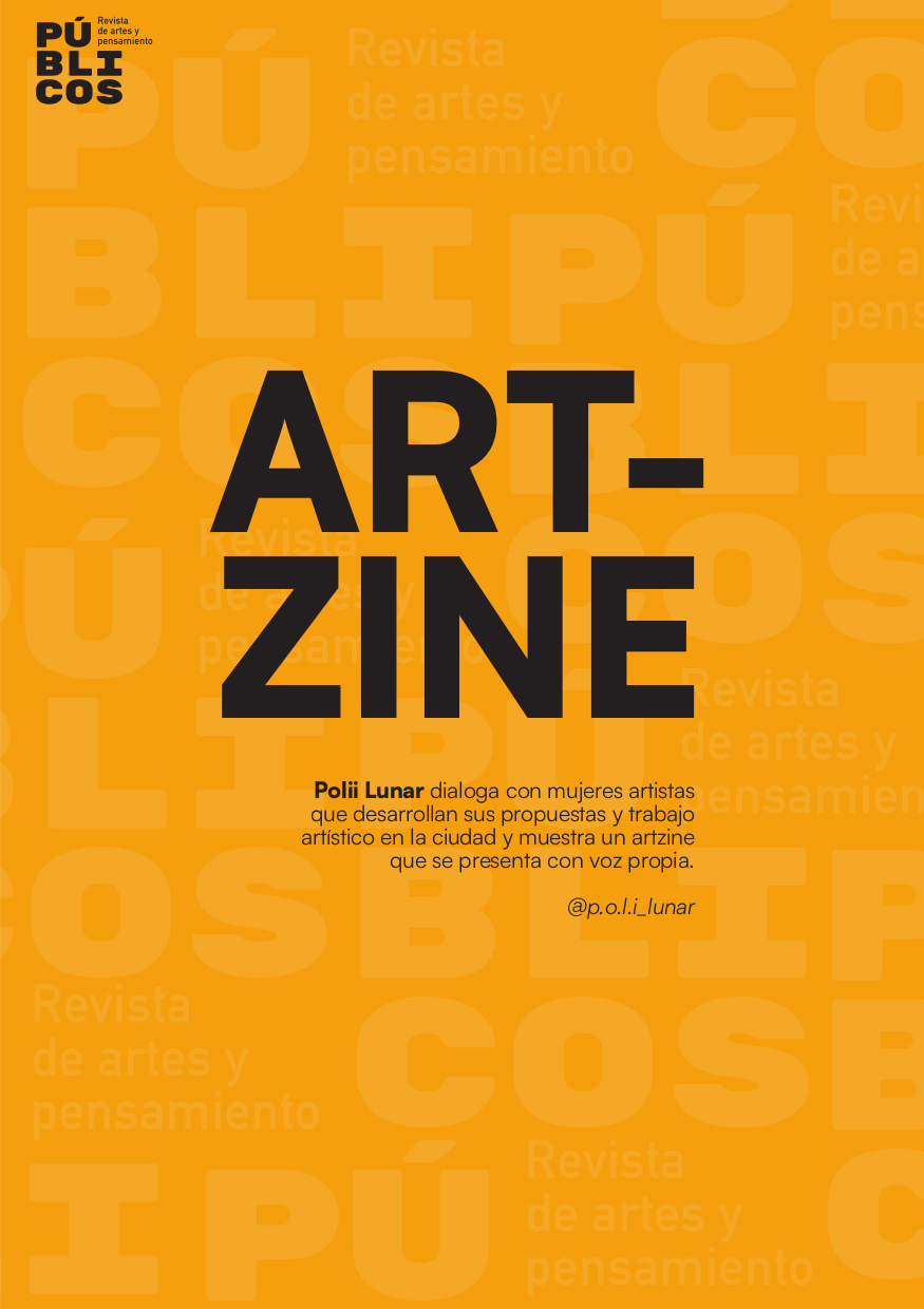 Portada del artzine de Revista Públicos